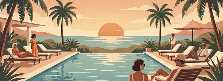 Couples Pool Party